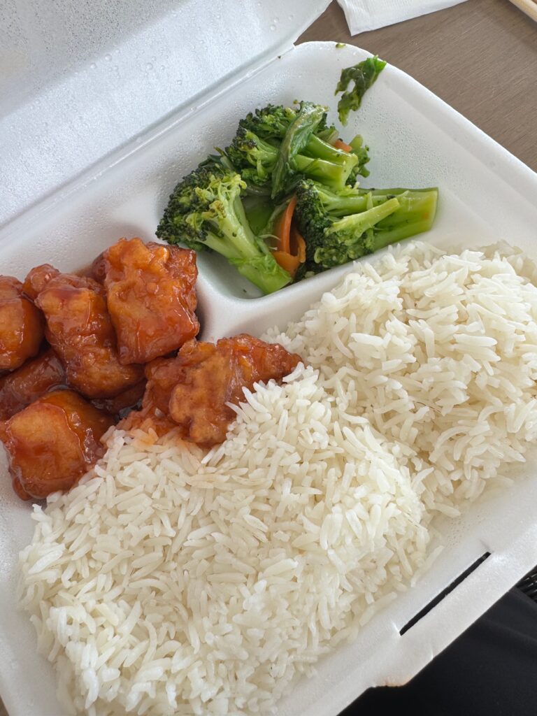 Lunch catered by A Gourmet Chinese Cuisine for students at the Launch Day workshop
